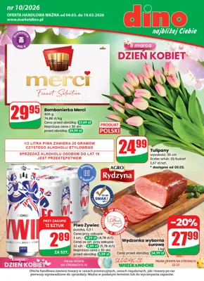 Wiosenne Okazje w Dino: Świętuj Dzień Kobiet i Przygotuj się na Wielkanoc!