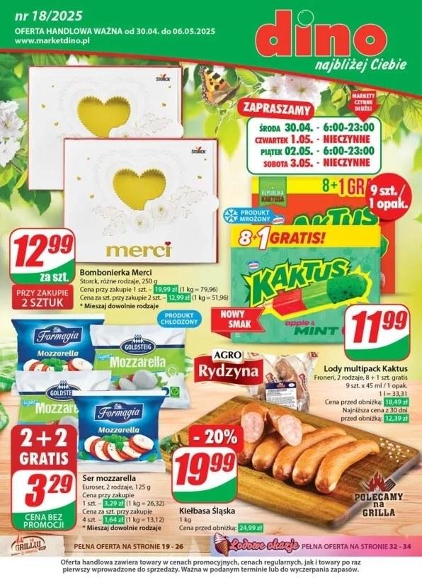 Gazetka promocyjna DINO str. 1