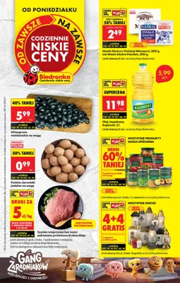 Biedronka gazetka - od 19/10/2026 do 24/10/2026