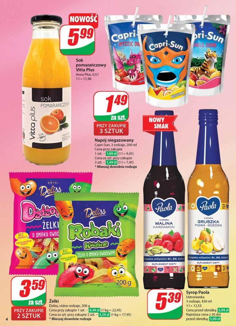 Gazetka promocyjna DINO str. 4