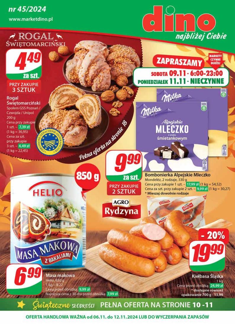 Gazetka promocyjna DINO str. 1