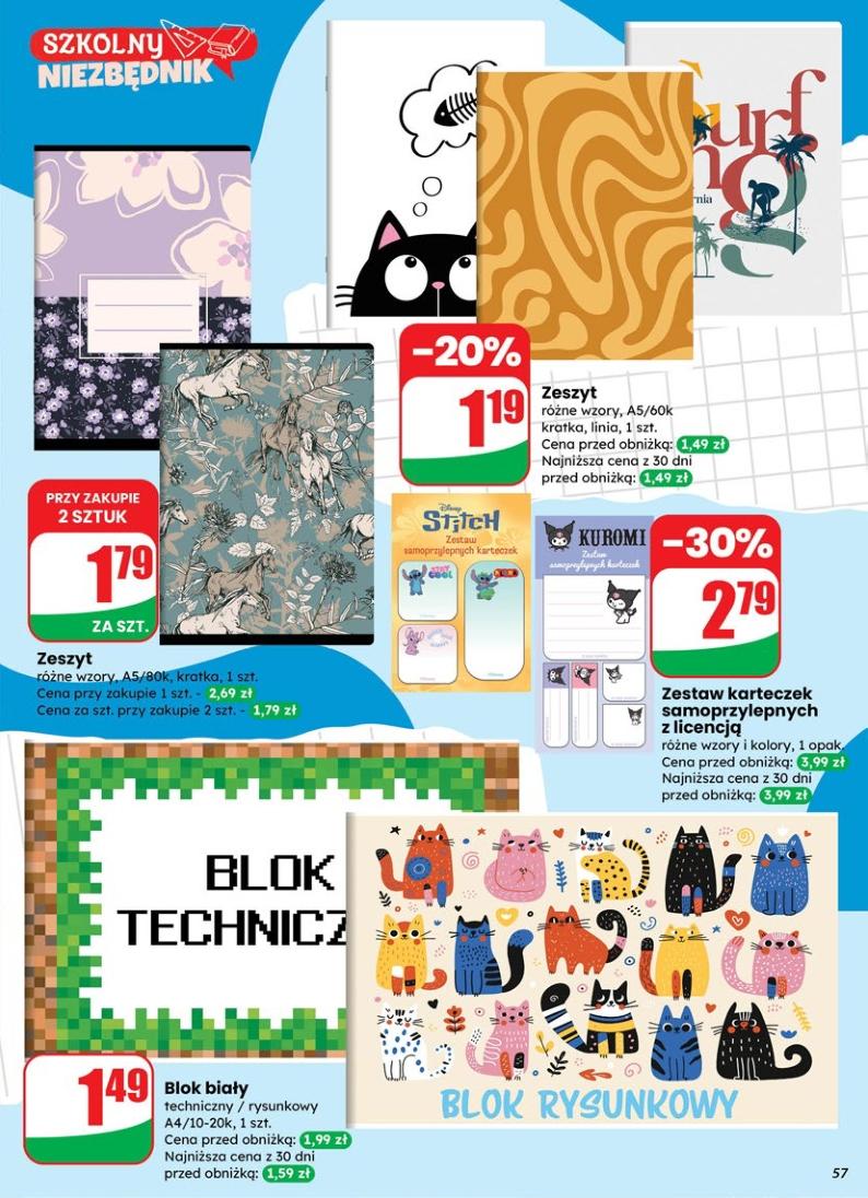 Gazetka promocyjna DINO str. 57