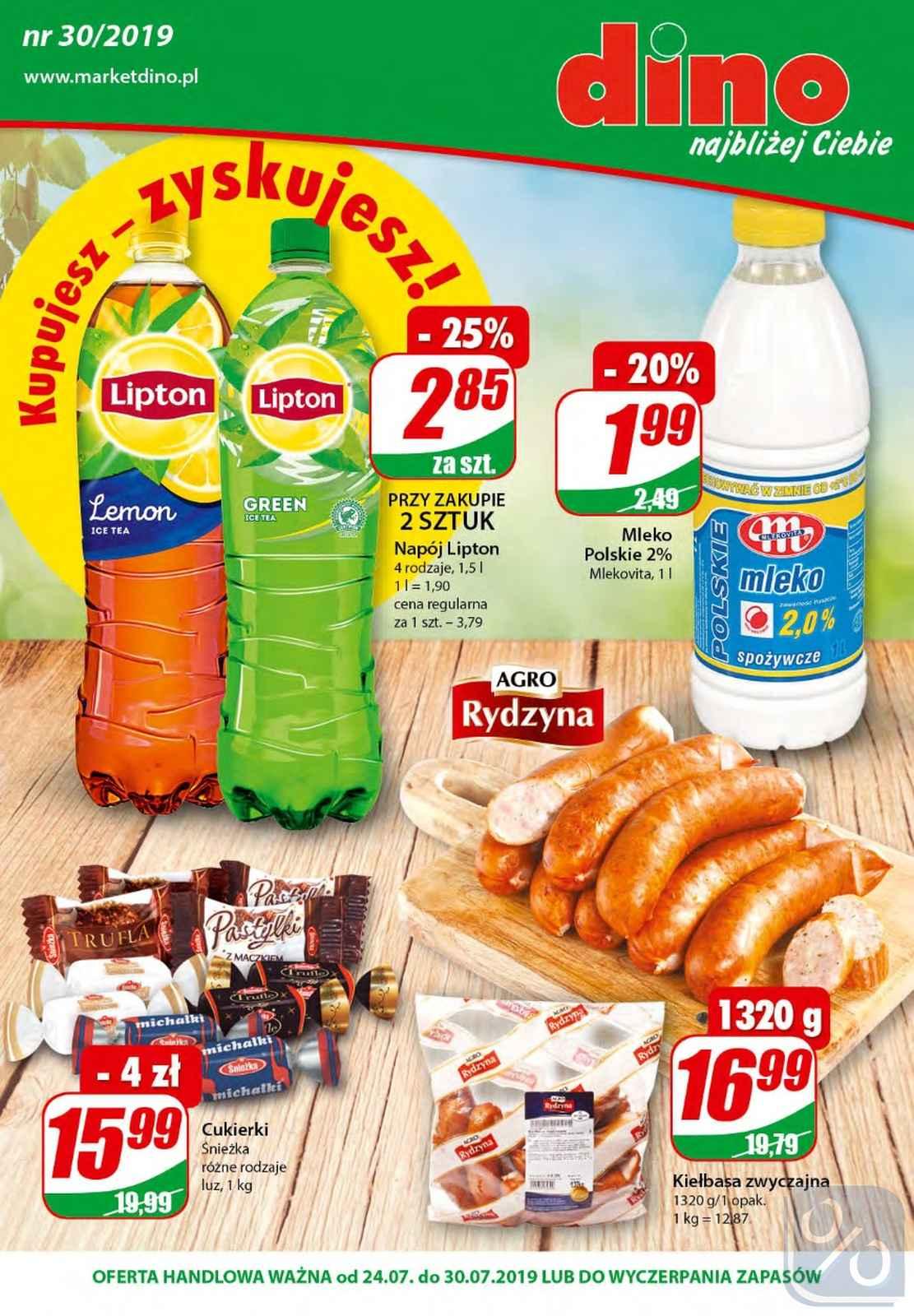 Gazetka promocyjna DINO str. 1