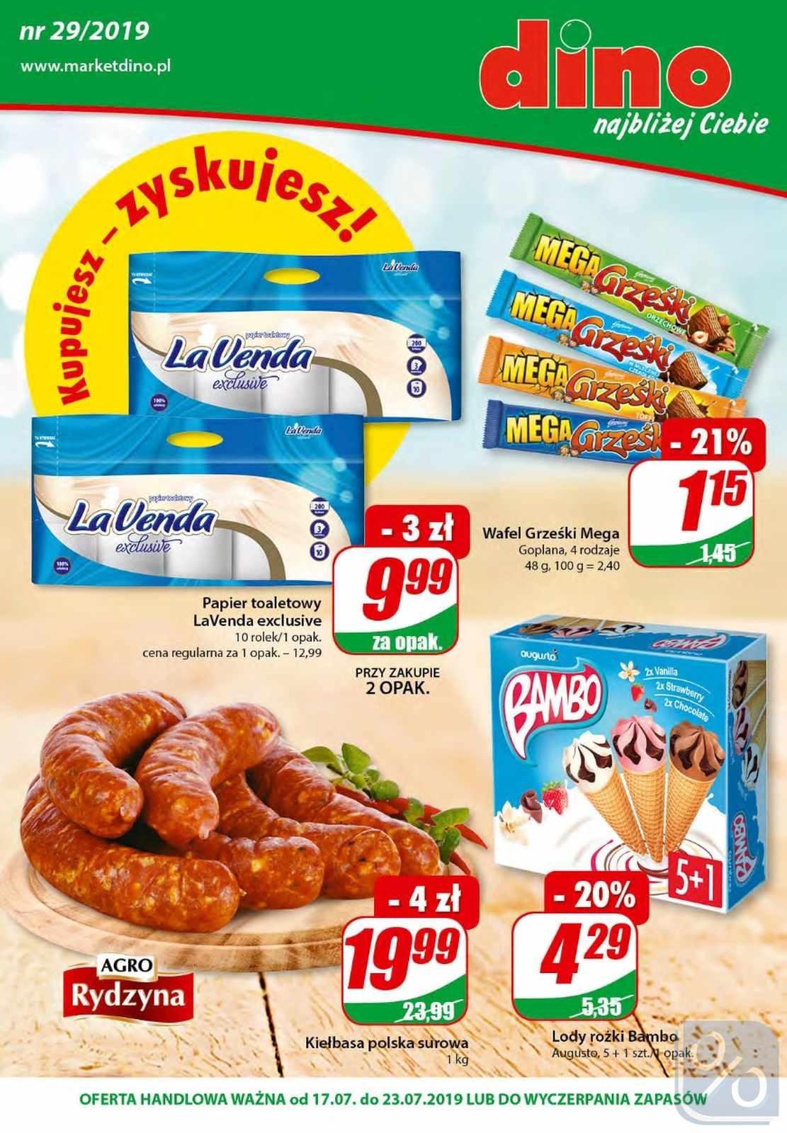 Gazetka promocyjna DINO str. 1