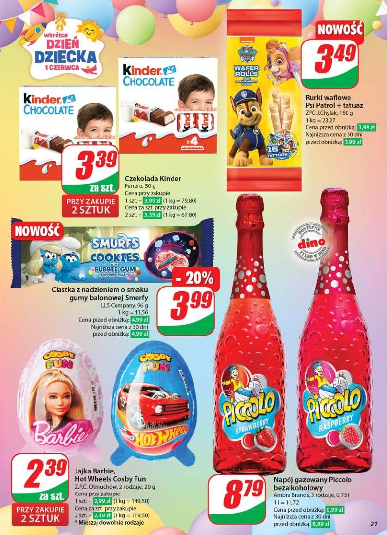 Gazetka promocyjna DINO str. 21