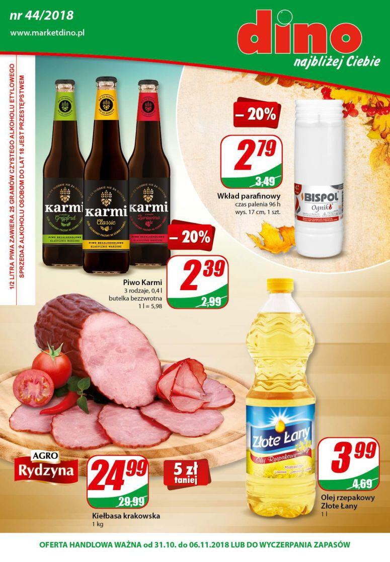 Gazetka promocyjna DINO str. 1