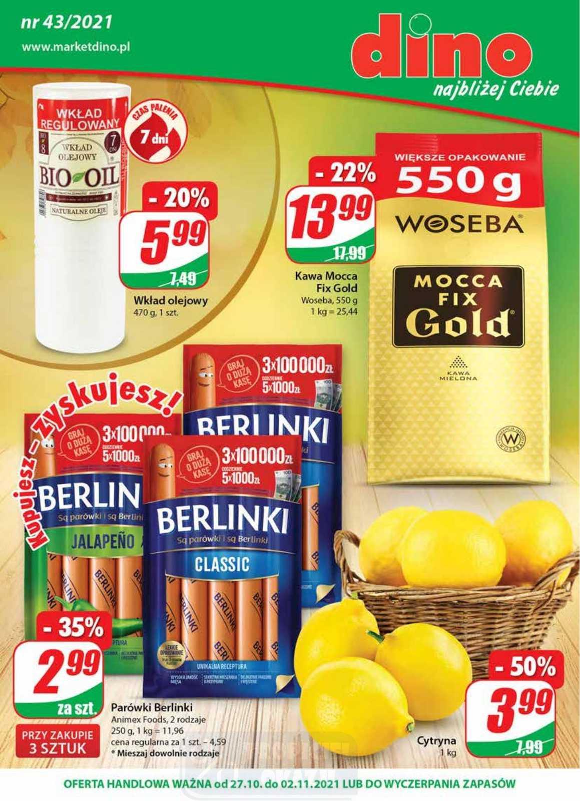 Gazetka promocyjna DINO str. 1