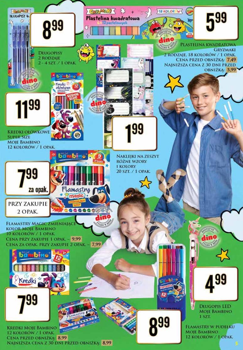 Gazetka promocyjna DINO str. 5