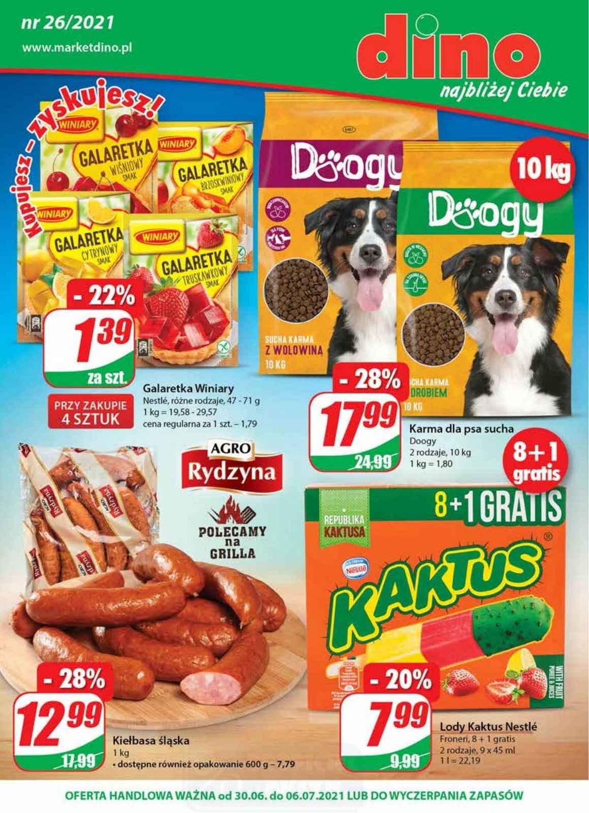 Gazetka promocyjna DINO str. 1