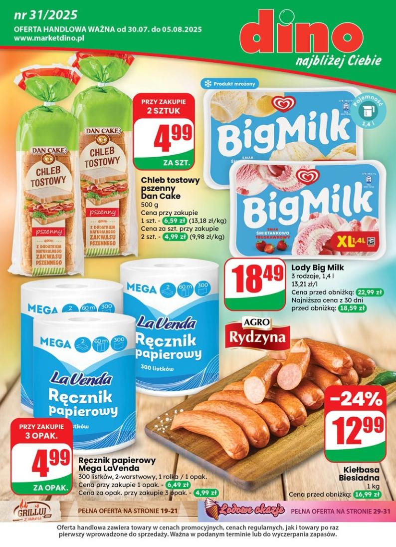 Gazetka promocyjna DINO str. 1