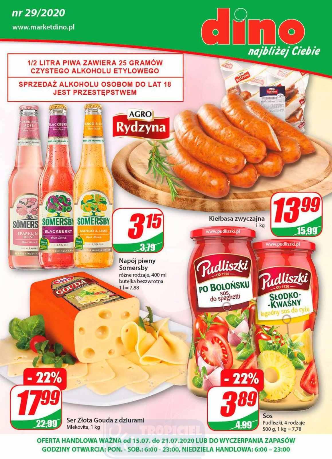 Gazetka promocyjna DINO str. 1