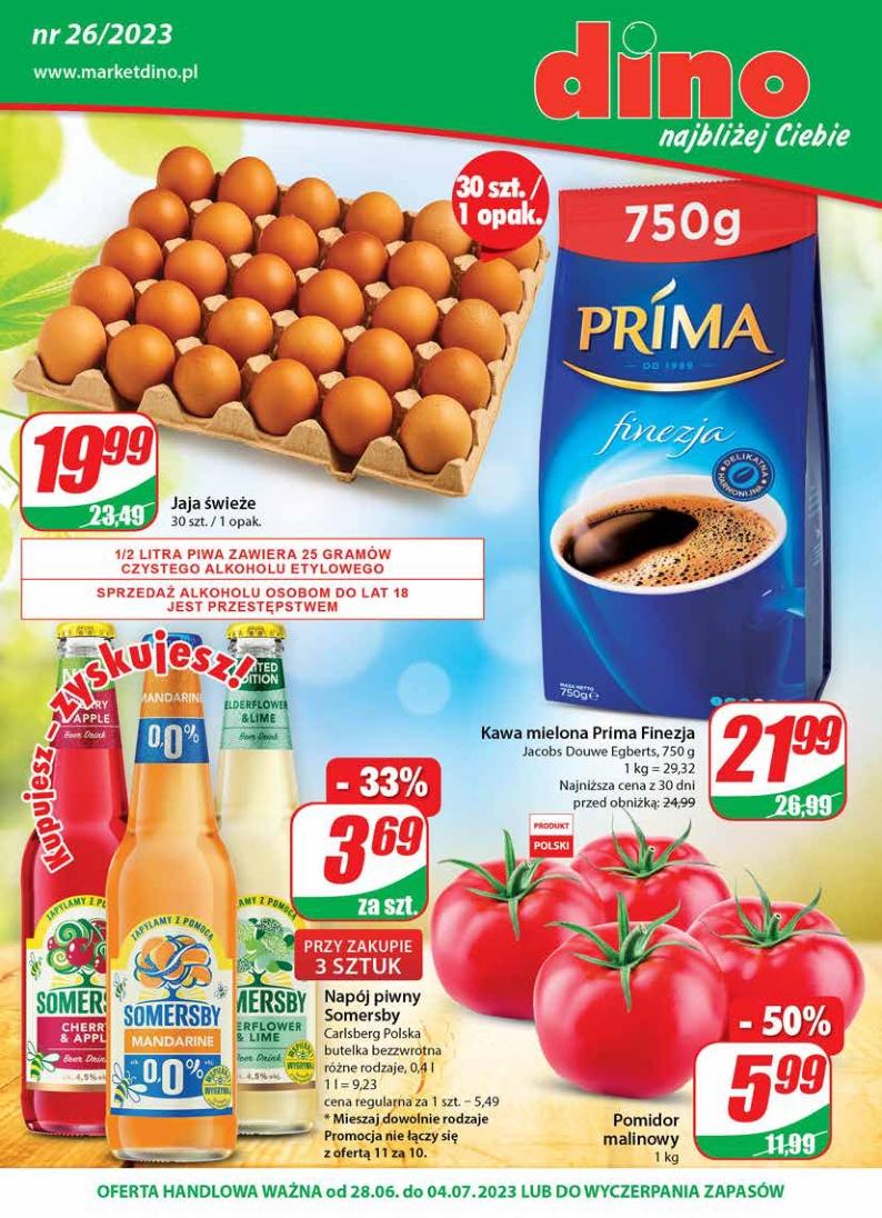 Gazetka promocyjna DINO str. 1