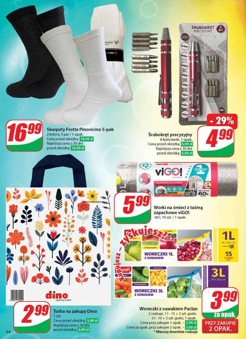 Gazetka promocyjna DINO str. 54