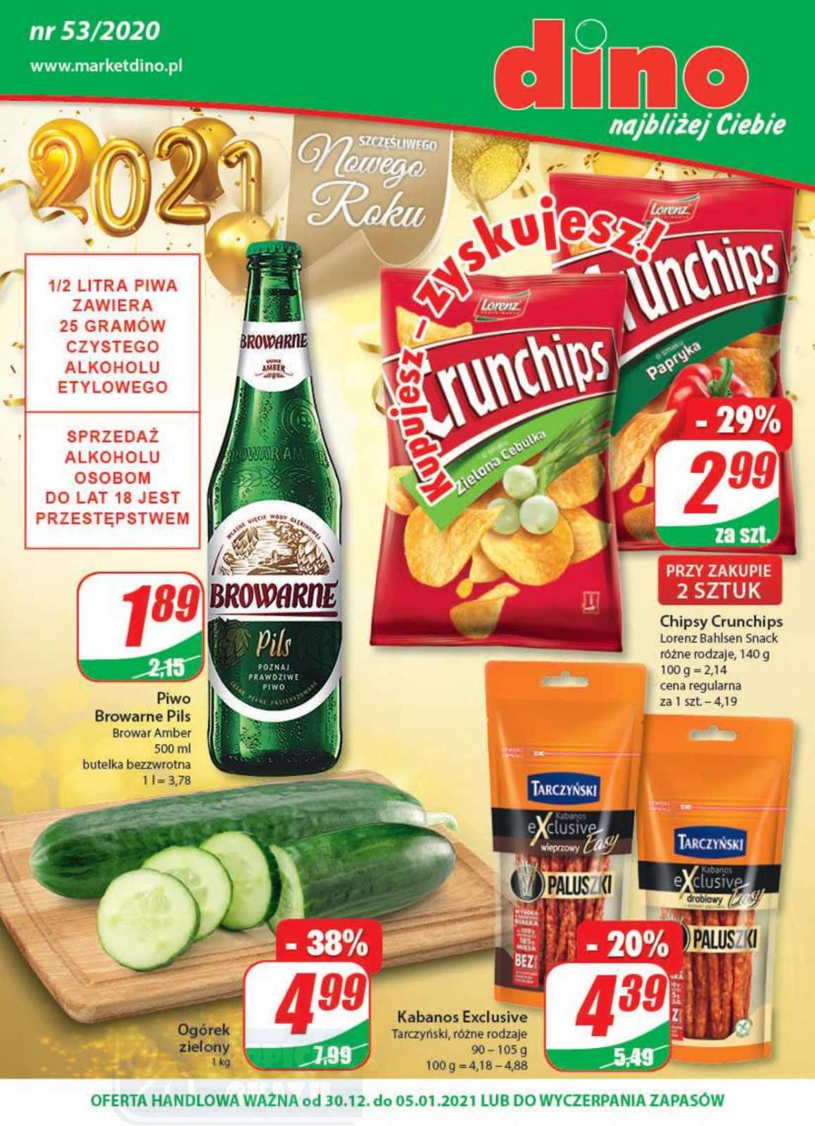 Gazetka promocyjna DINO str. 1