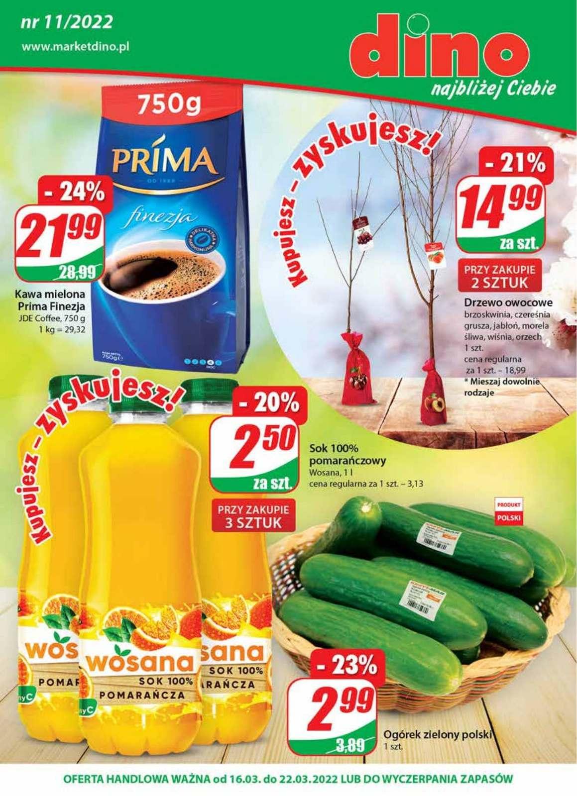 Gazetka promocyjna DINO str. 1