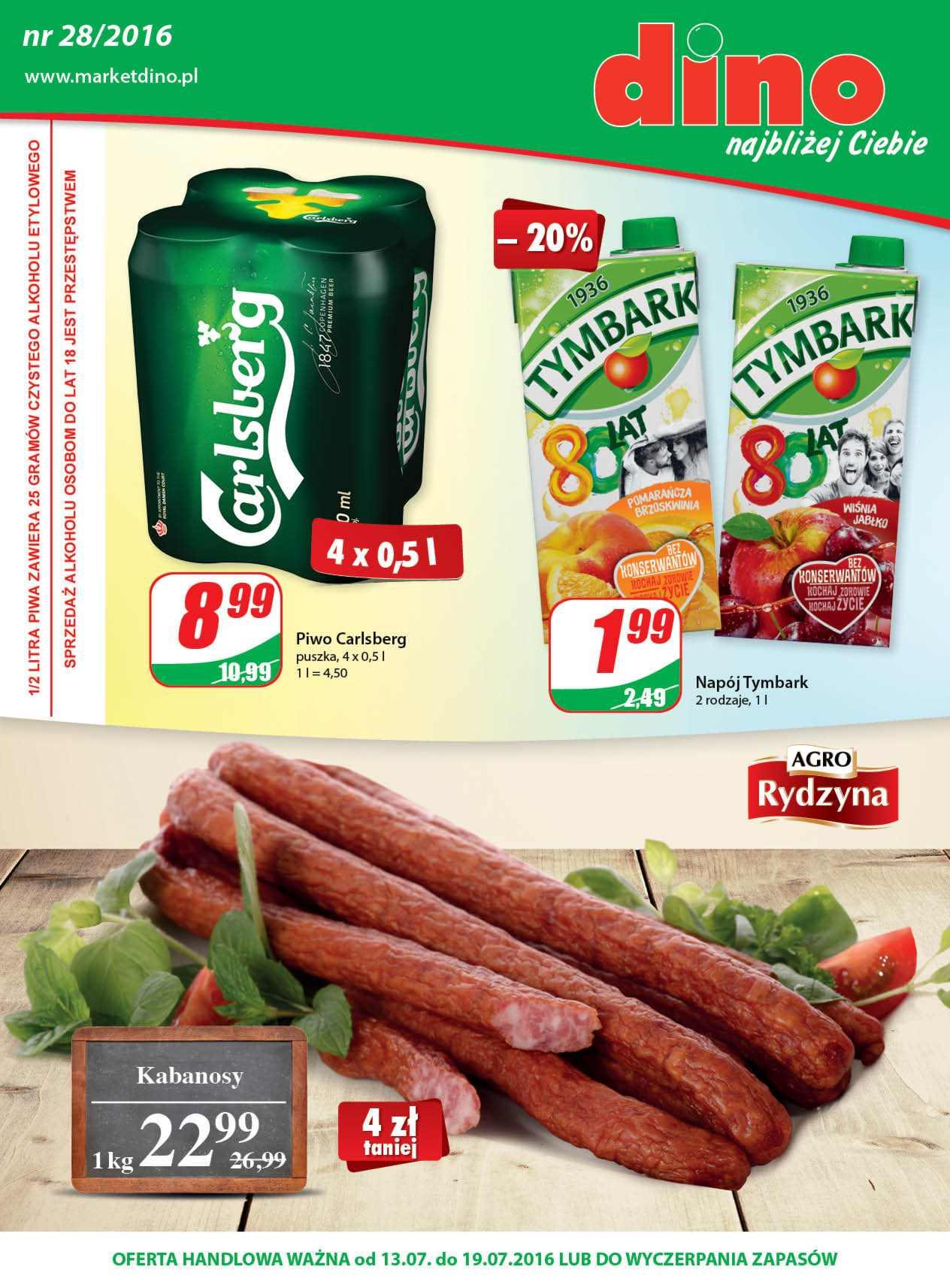 Gazetka promocyjna DINO str. 1