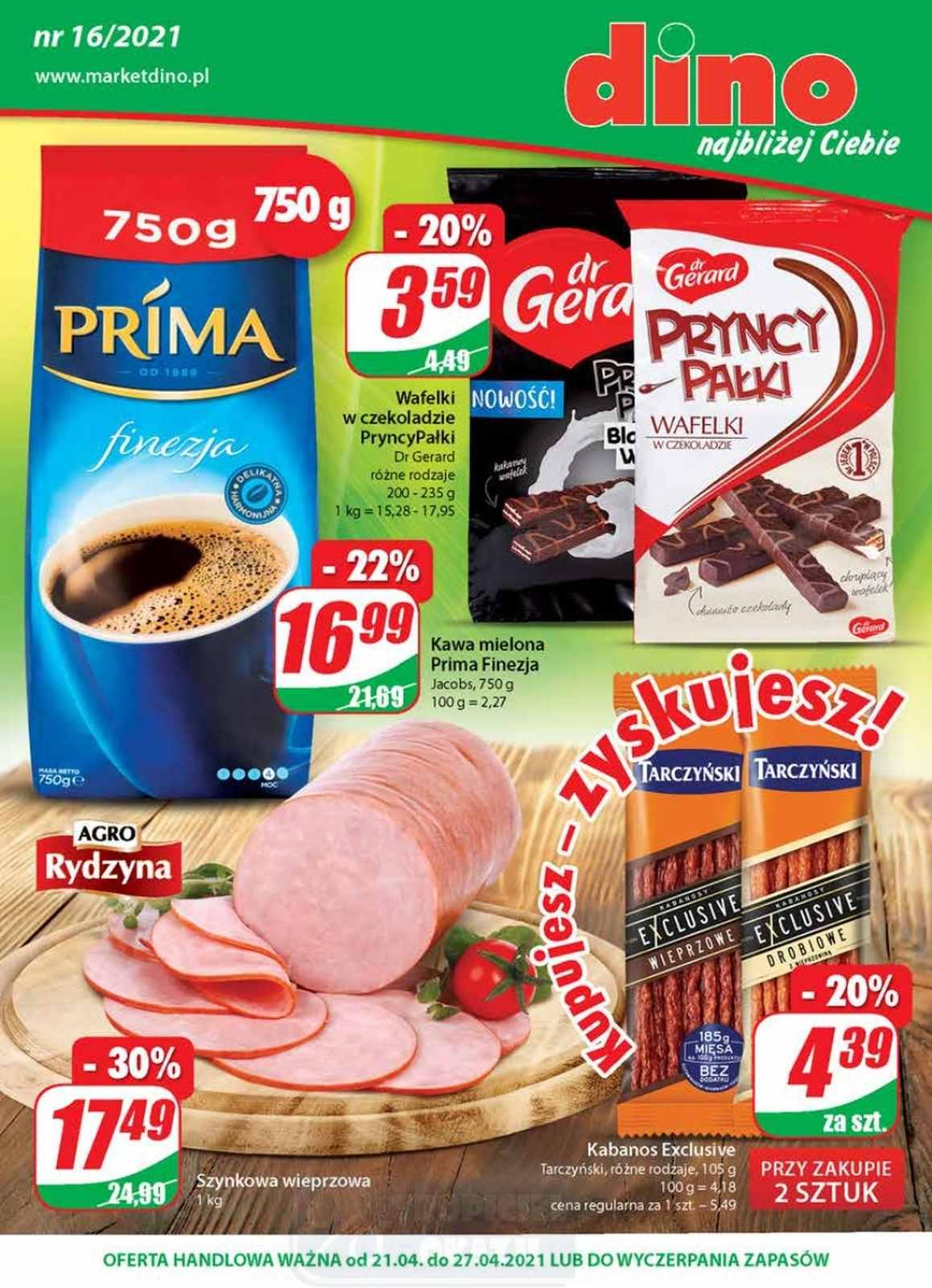 Gazetka promocyjna DINO str. 1