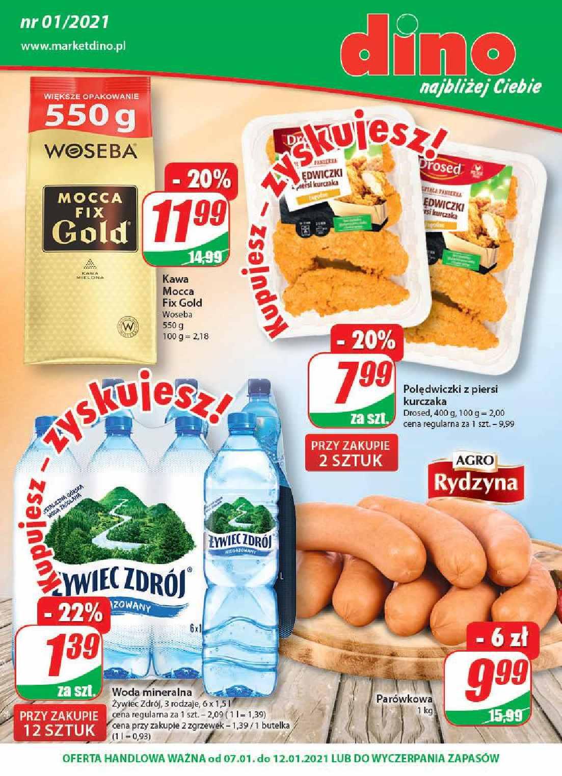 Gazetka promocyjna DINO str. 1