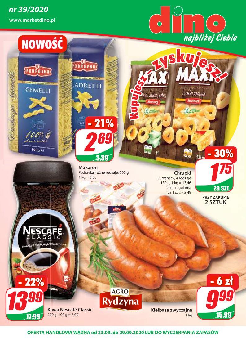 Gazetka promocyjna DINO str. 1