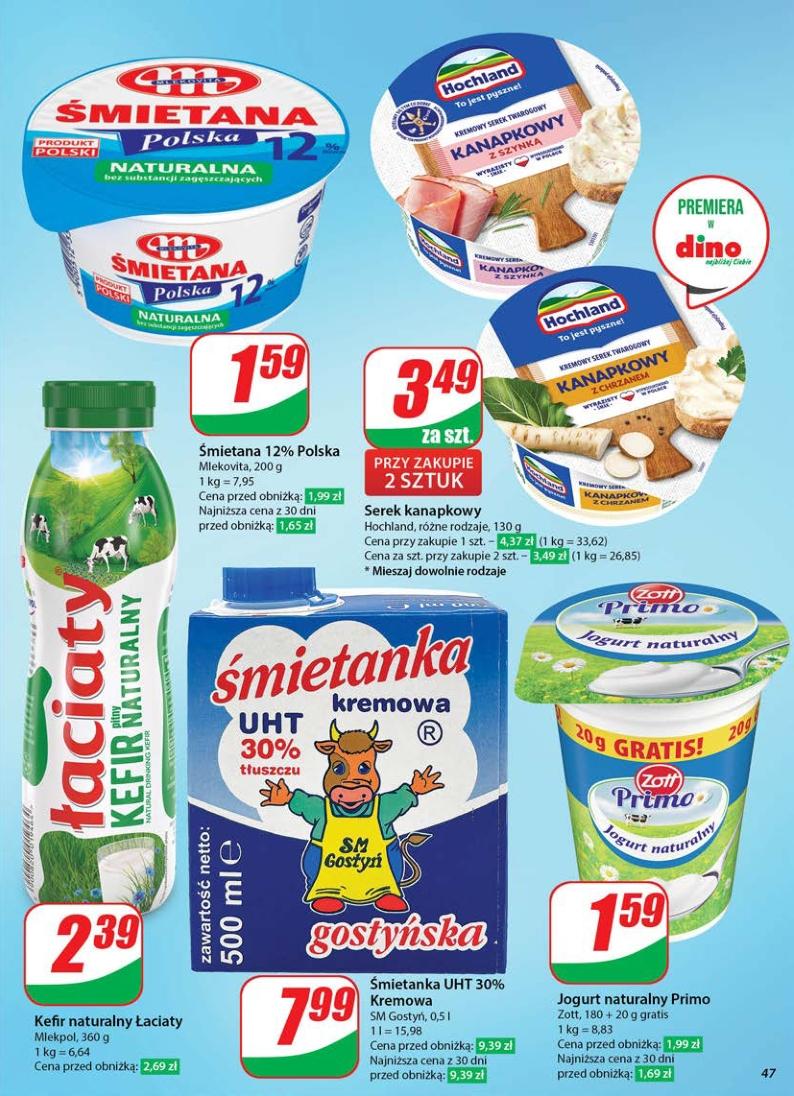 Gazetka promocyjna DINO str. 47