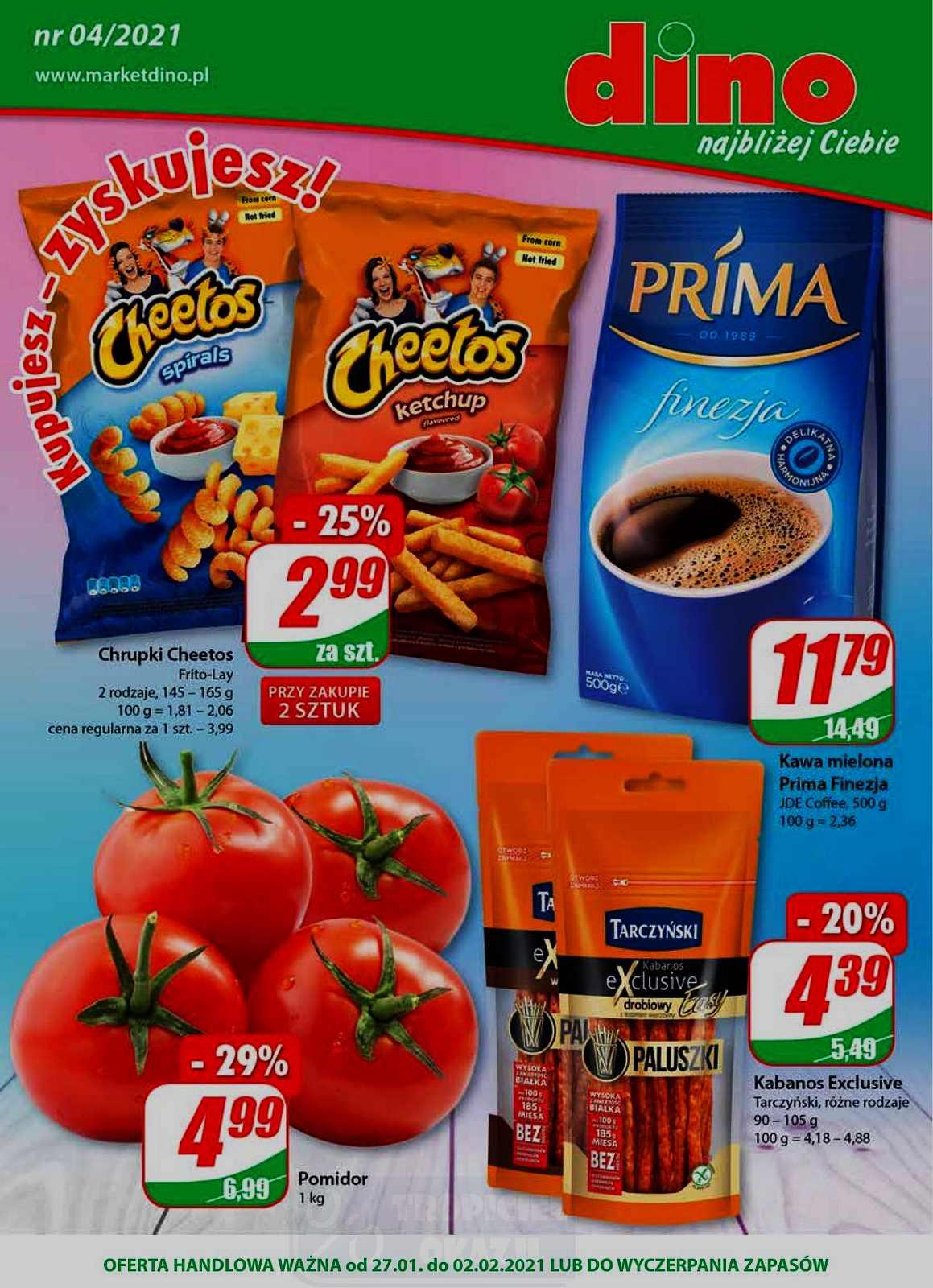 Gazetka promocyjna DINO str. 1