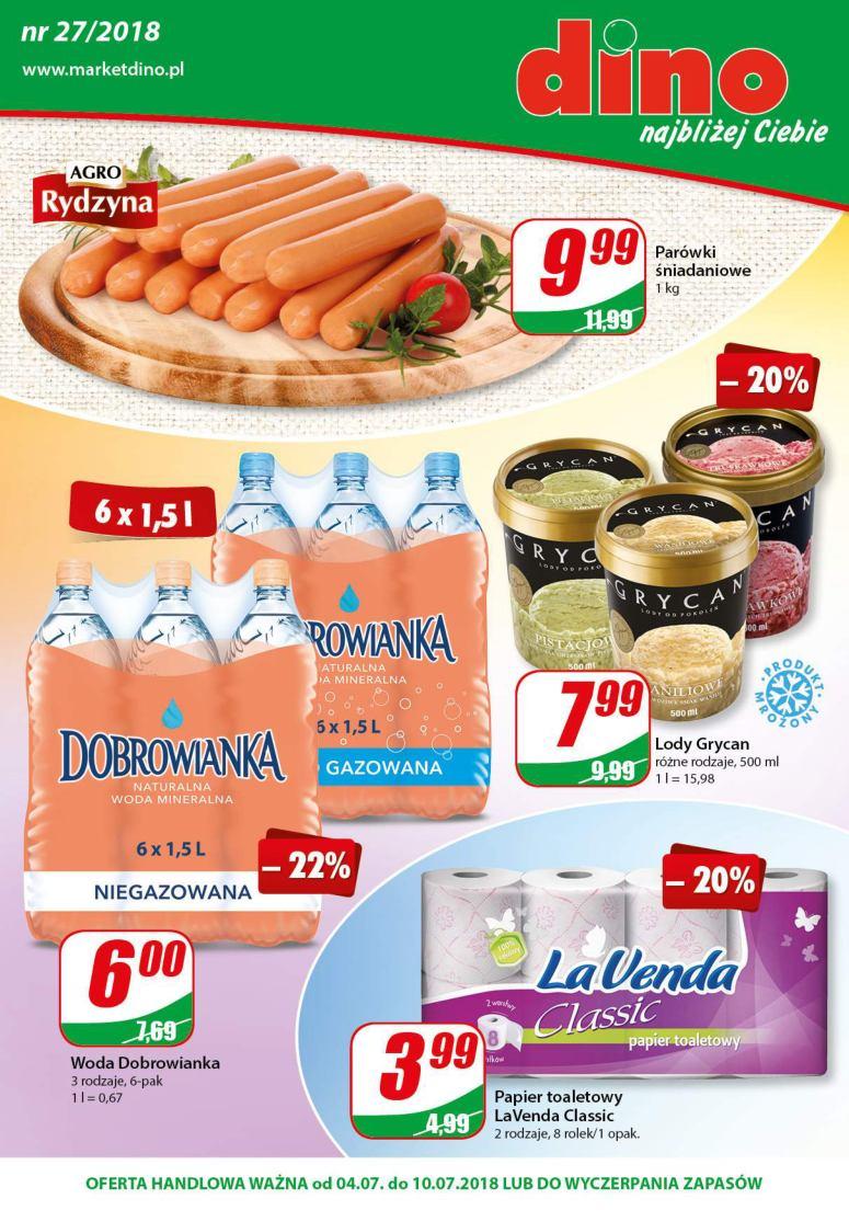 Gazetka promocyjna DINO str. 1