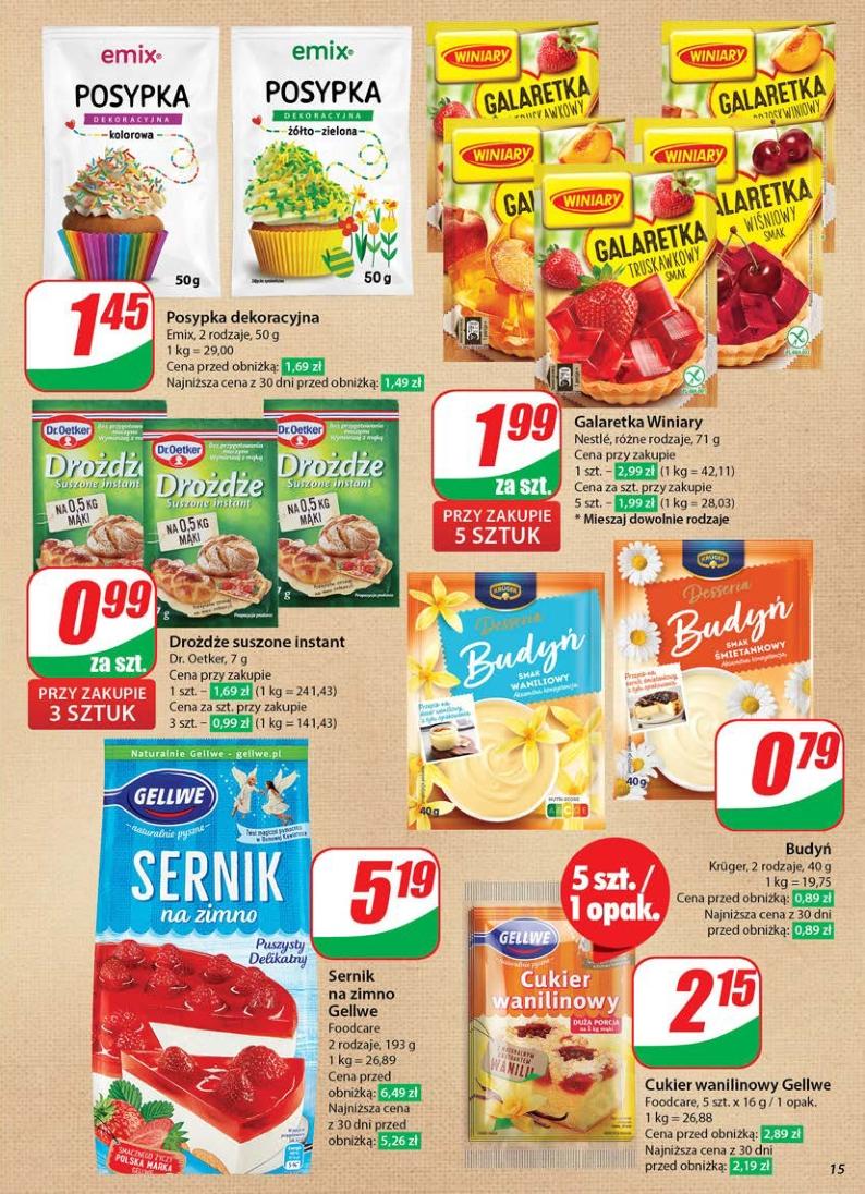 Gazetka promocyjna DINO str. 15