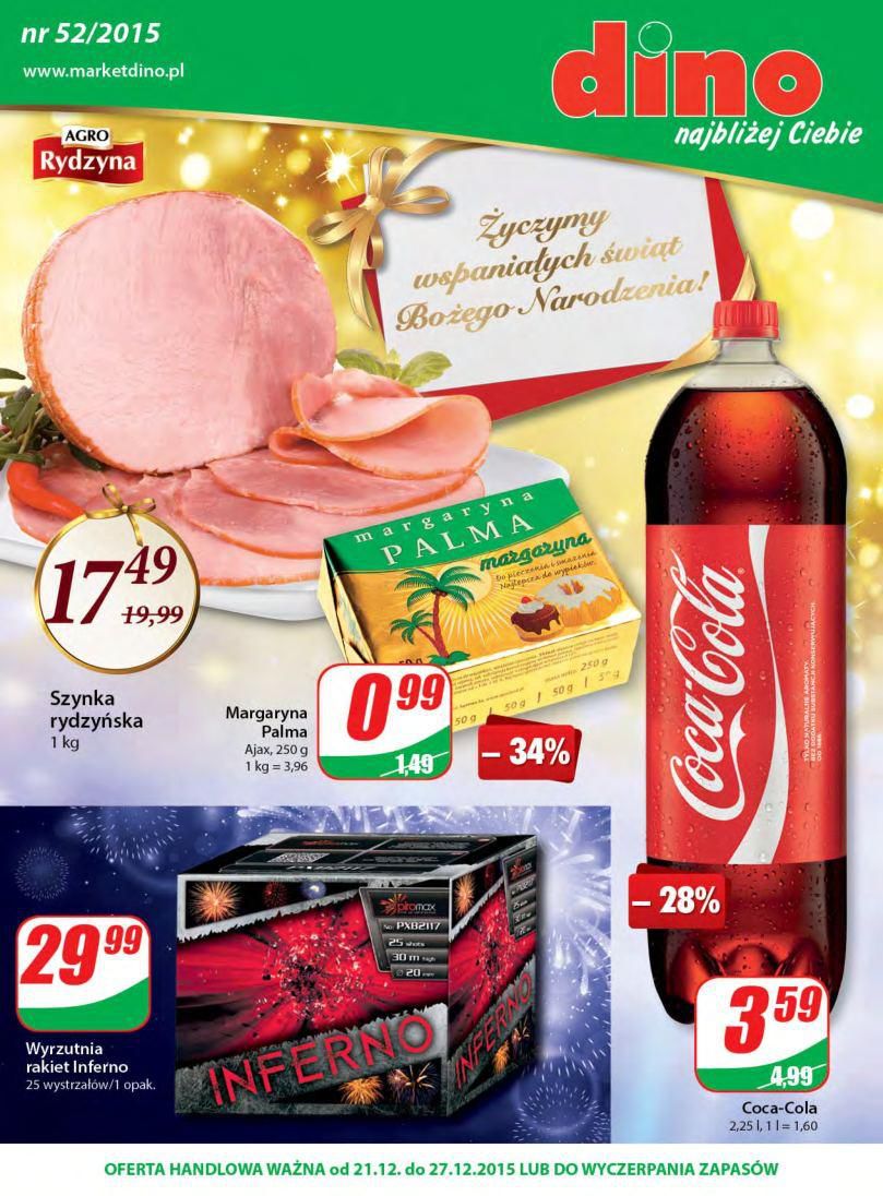 Gazetka promocyjna DINO str. 1
