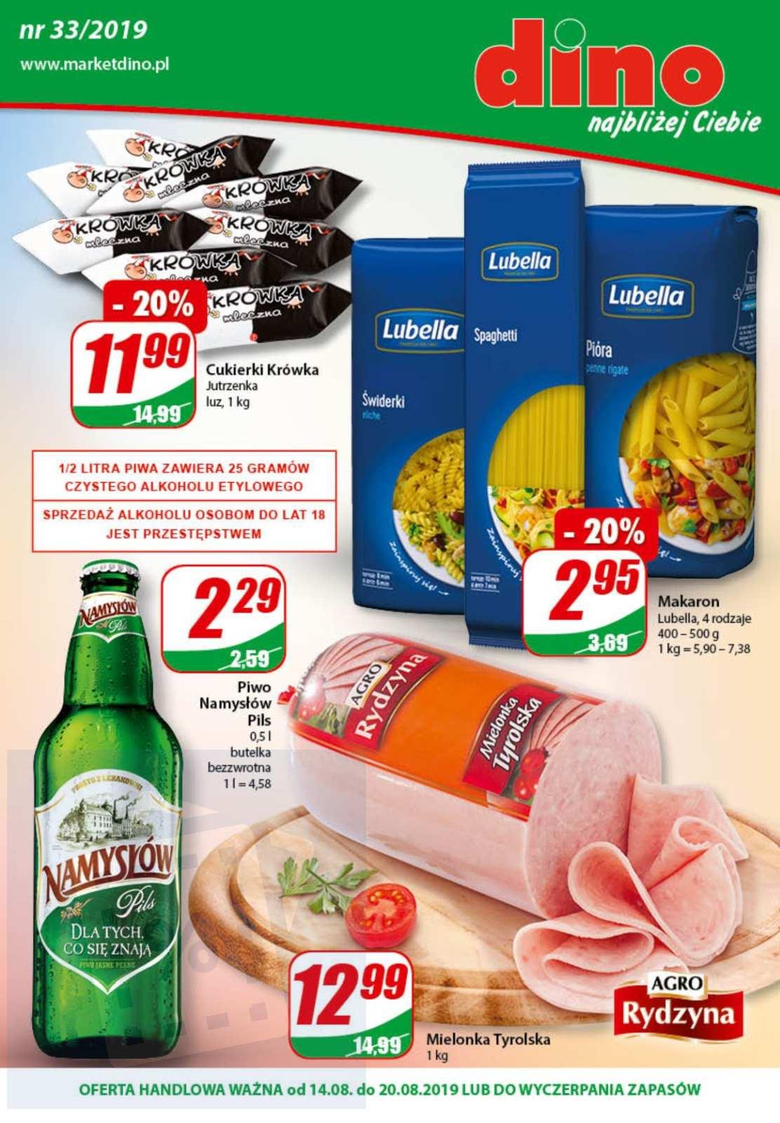 Gazetka promocyjna DINO str. 1