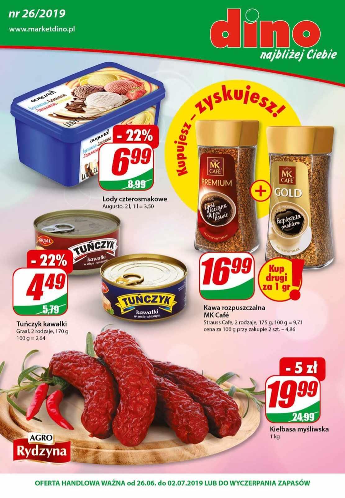 Gazetka promocyjna DINO str. 1