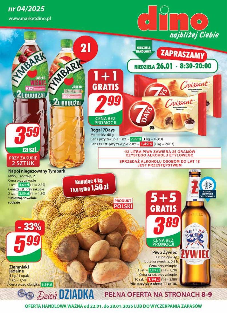 Gazetka promocyjna DINO str. 1