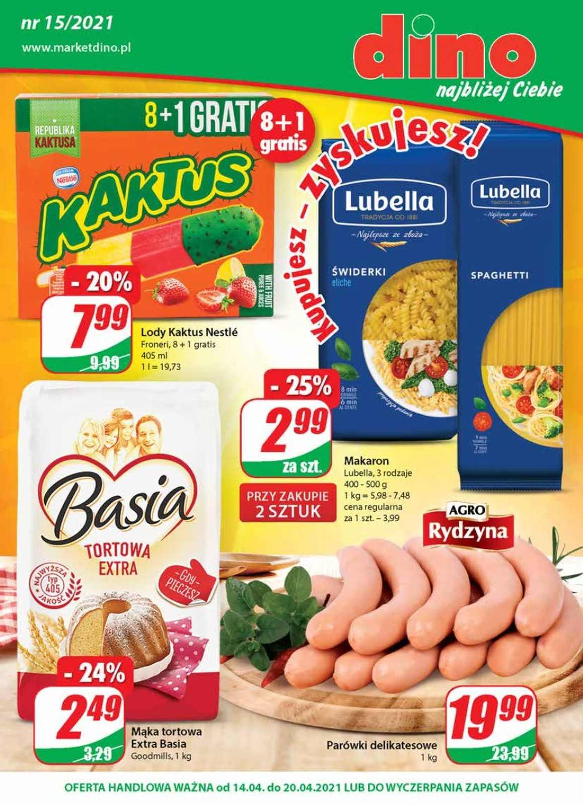 Gazetka promocyjna DINO str. 1