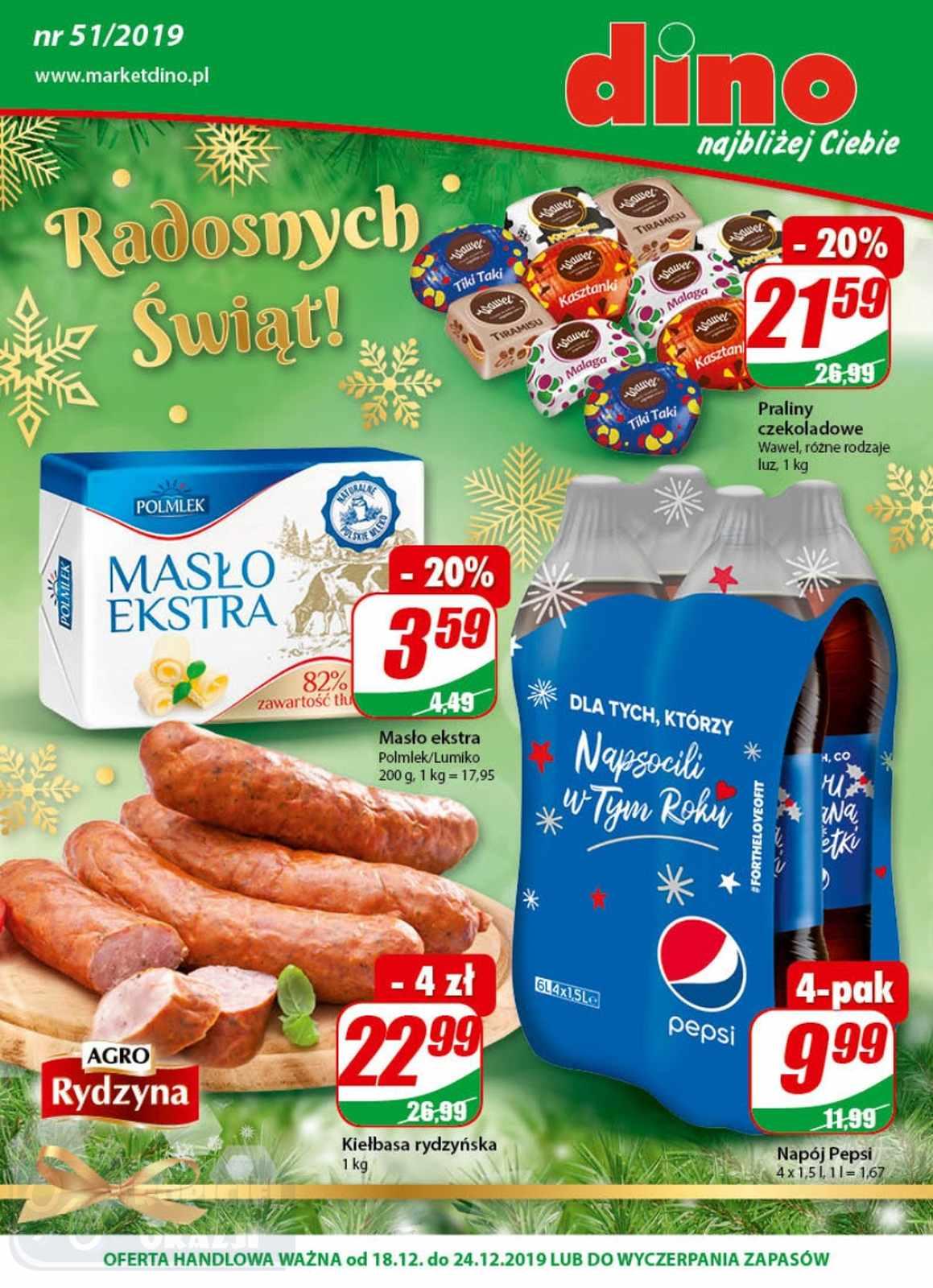 Gazetka promocyjna DINO str. 1