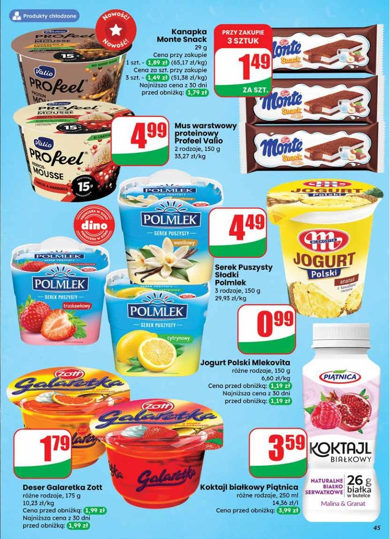 Gazetka promocyjna DINO str. 45
