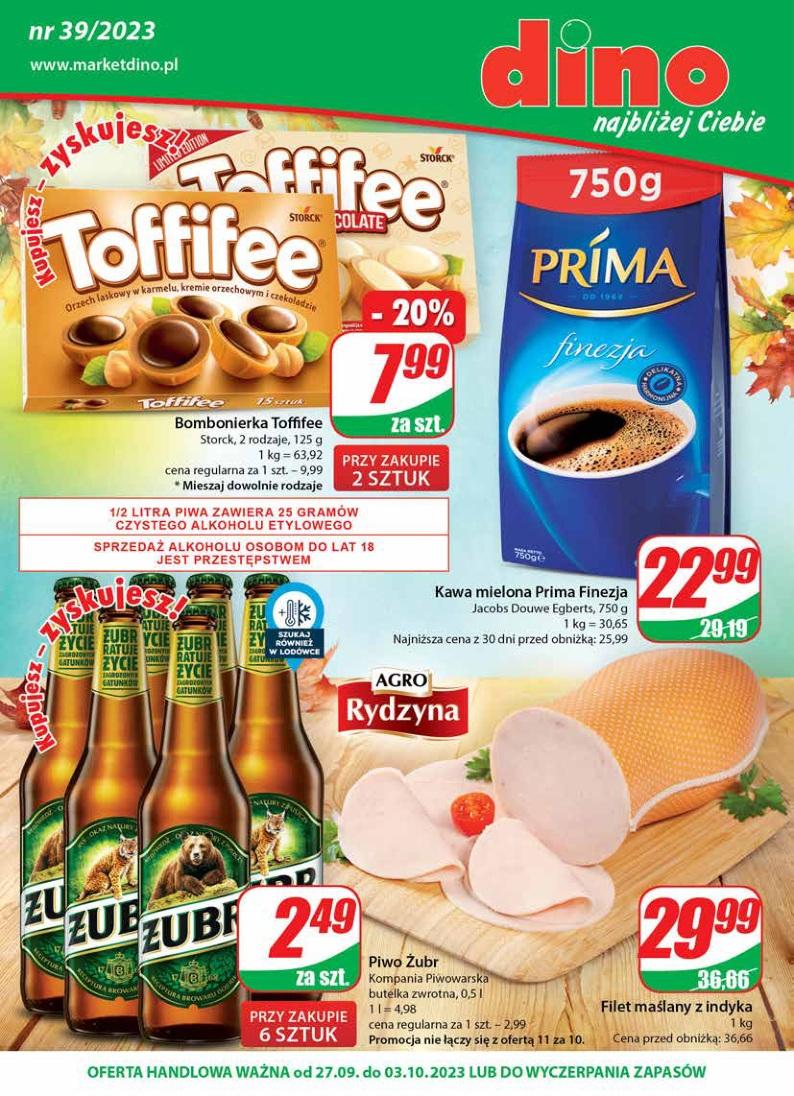 Gazetka promocyjna DINO str. 1