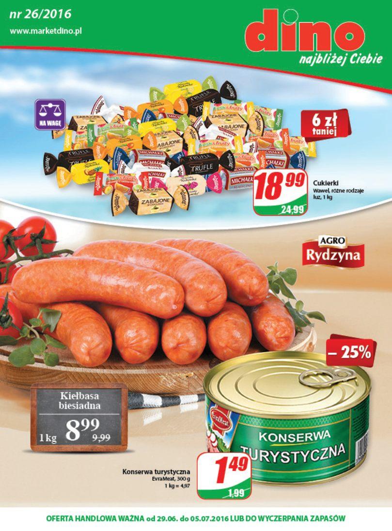 Gazetka promocyjna DINO str. 1
