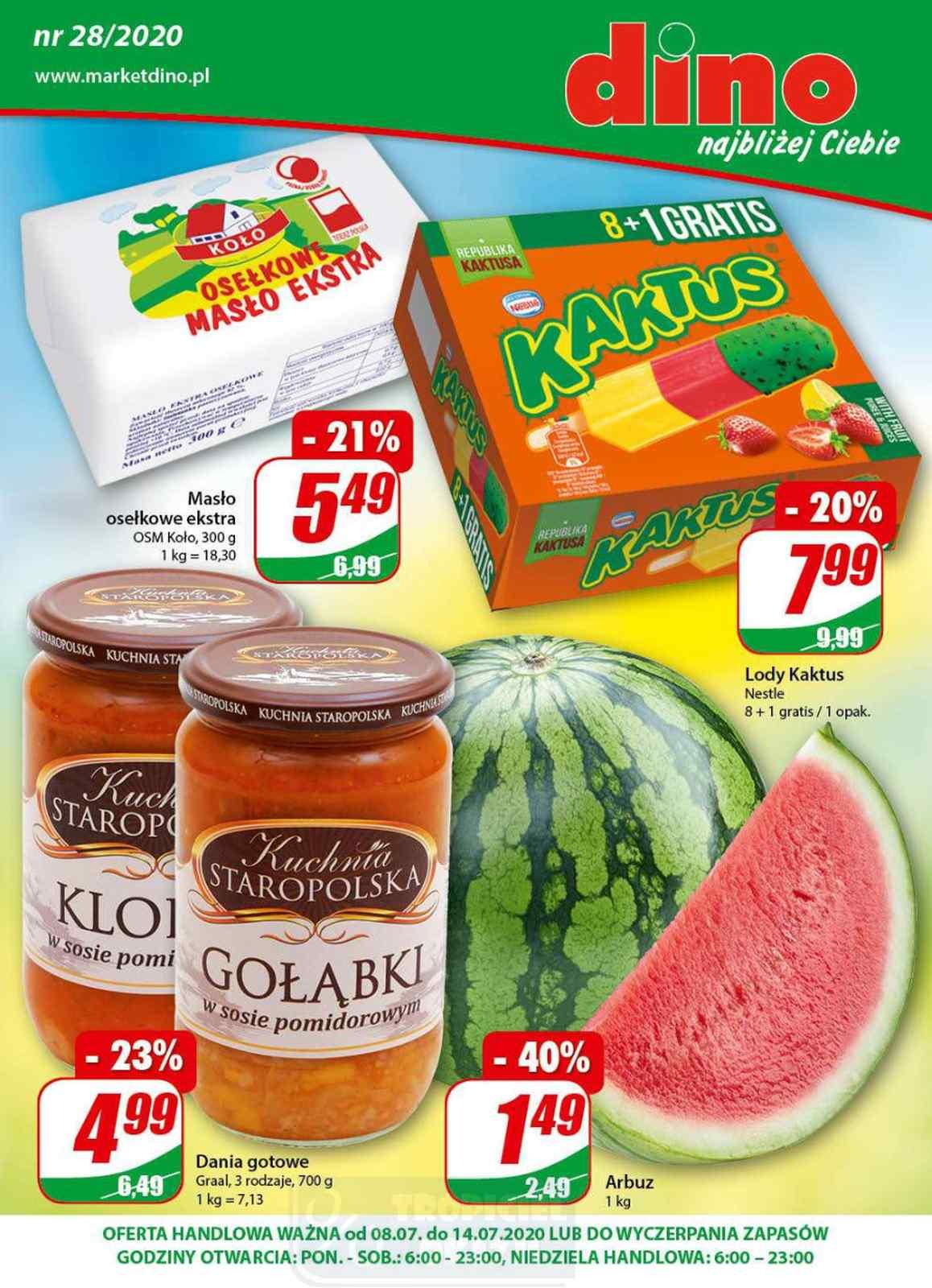 Gazetka promocyjna DINO str. 1