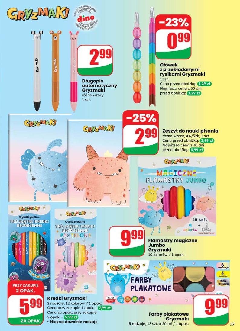 Gazetka promocyjna DINO str. 57