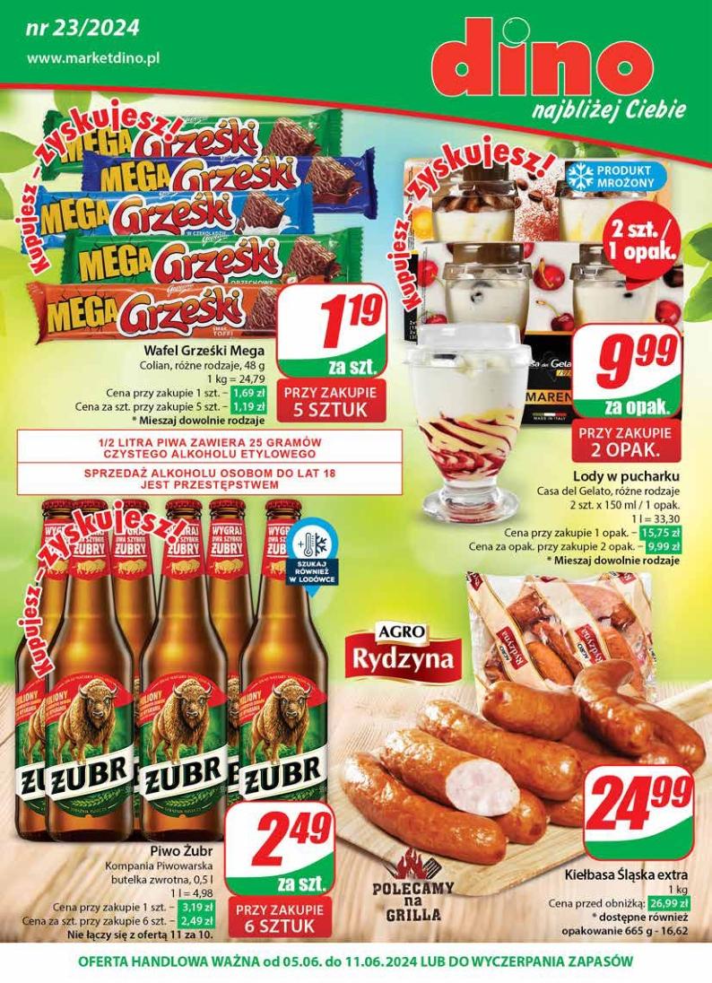 Gazetka promocyjna DINO str. 1