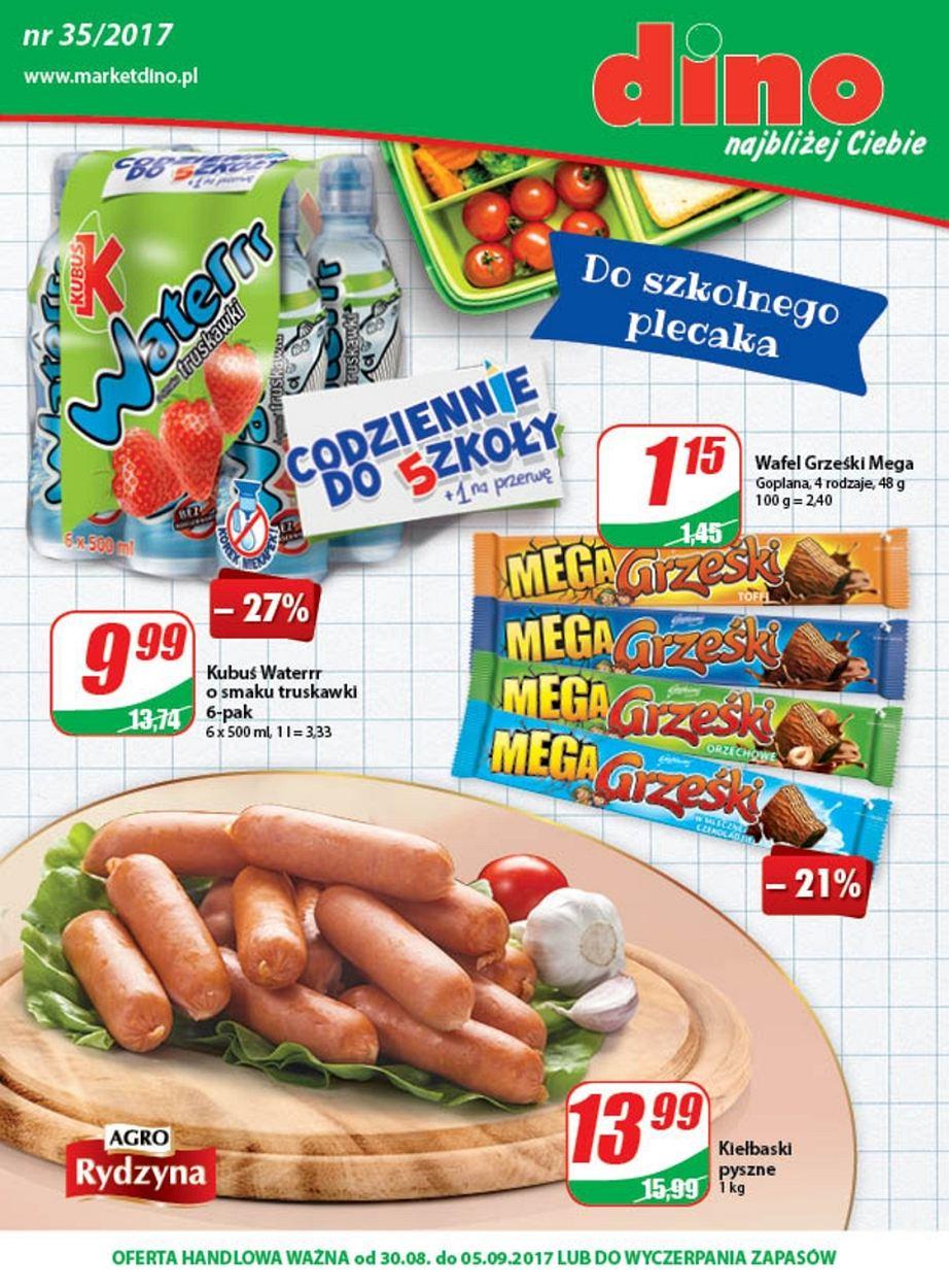 Gazetka promocyjna DINO str. 1