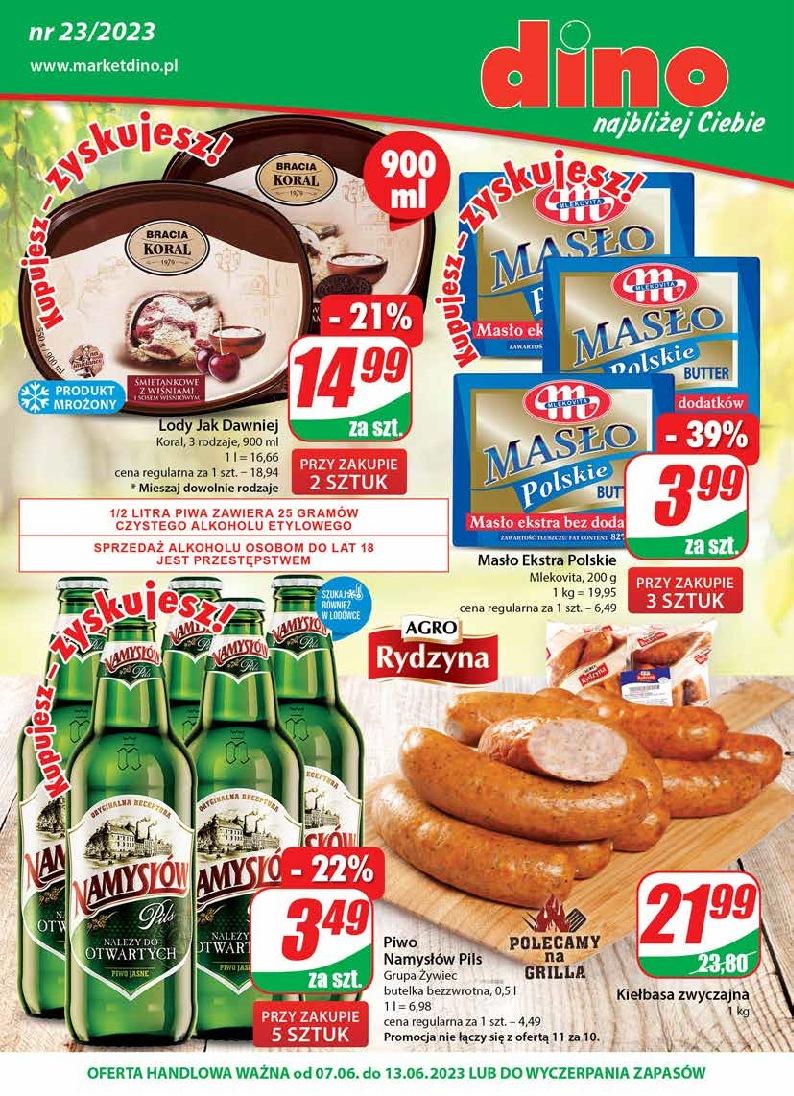 Gazetka promocyjna DINO str. 1