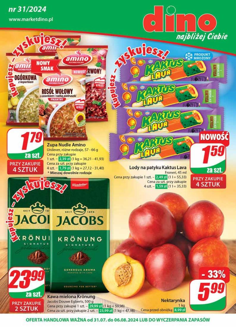 Gazetka promocyjna DINO str. 1