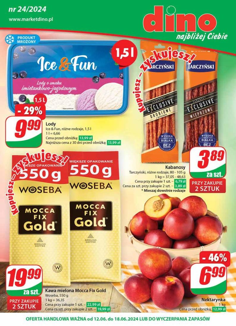 Gazetka promocyjna DINO str. 1