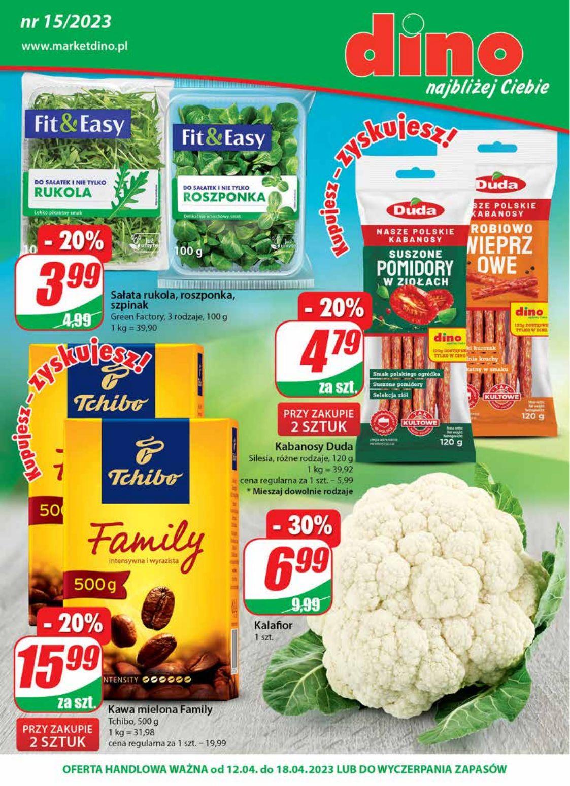 Gazetka promocyjna DINO str. 1