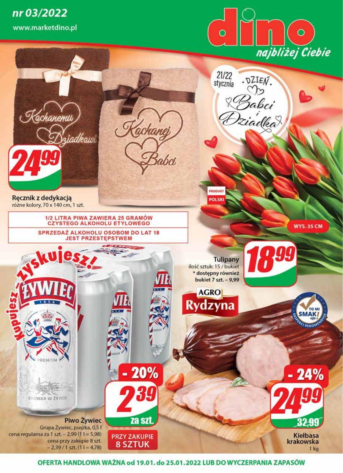 Gazetka promocyjna DINO str. 1