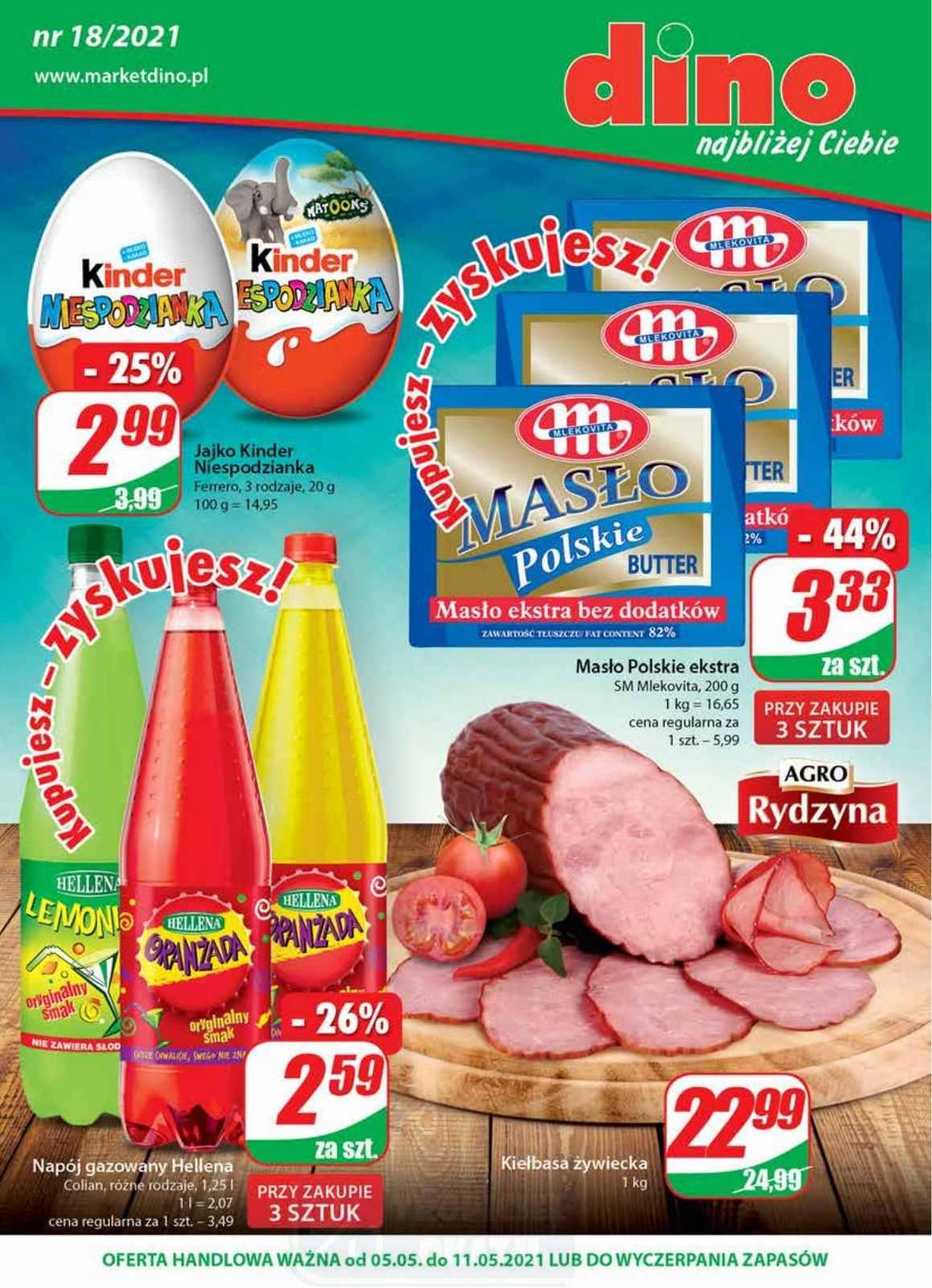 Gazetka promocyjna DINO str. 1