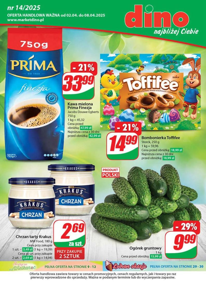 Gazetka promocyjna DINO str. 1