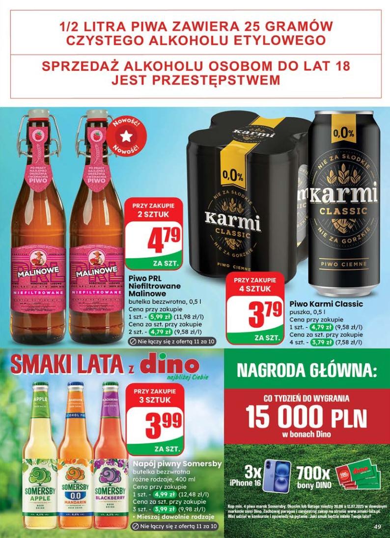 Gazetka promocyjna DINO str. 49