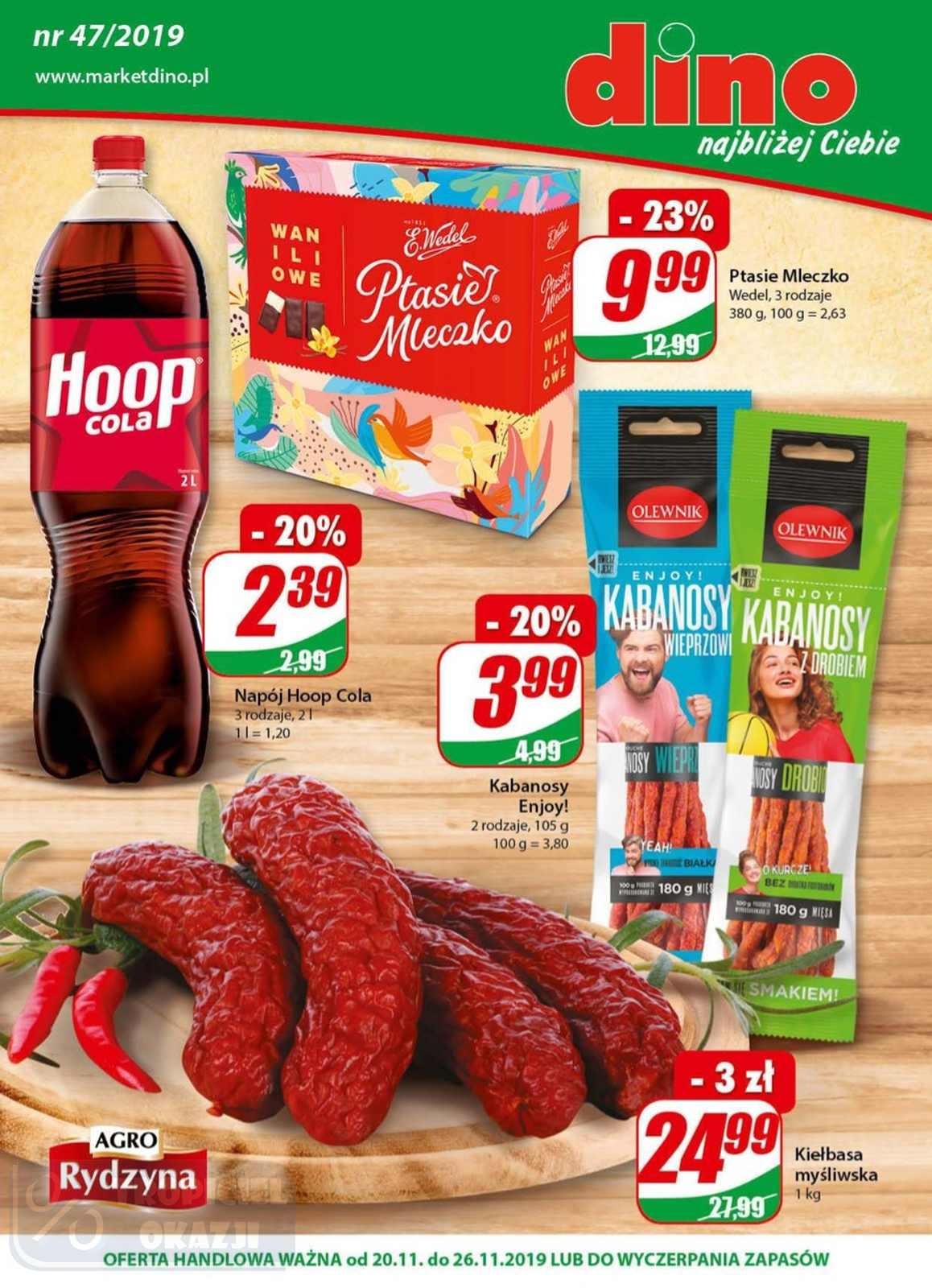 Gazetka promocyjna DINO str. 1