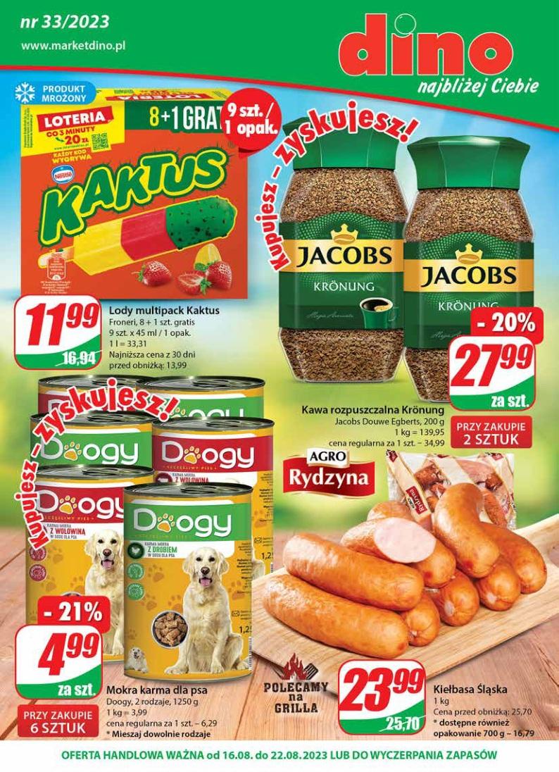 Gazetka promocyjna DINO str. 1